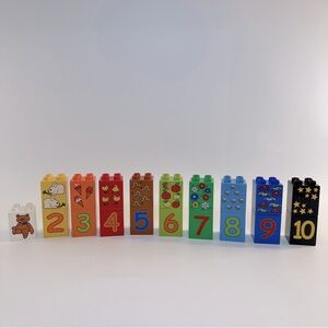 Lego Duplo‎ Play with Numbers Set Counting